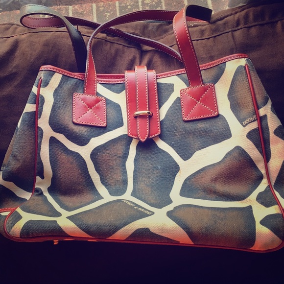 Dooney & Bourke Giraffe Bag Purse - Picture 1 of 8